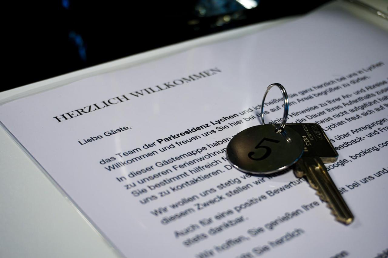 Parkresidenz Lychen, Ferienwohnung 4 Bagian luar foto