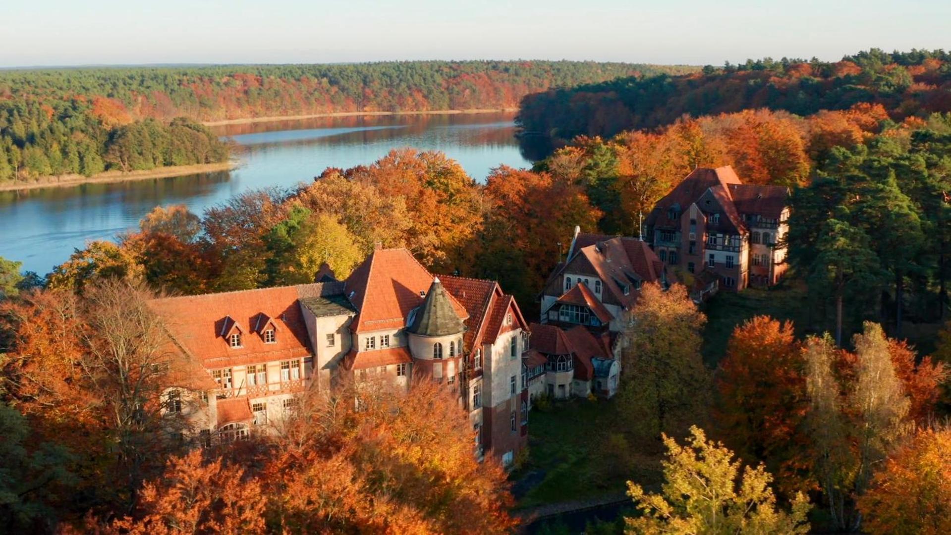 Parkresidenz Lychen, Ferienwohnung 4 Bagian luar foto